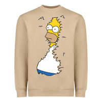 Mushroom Homer In Hedges Classic Heavyweight Sweatshirt - StudioElite