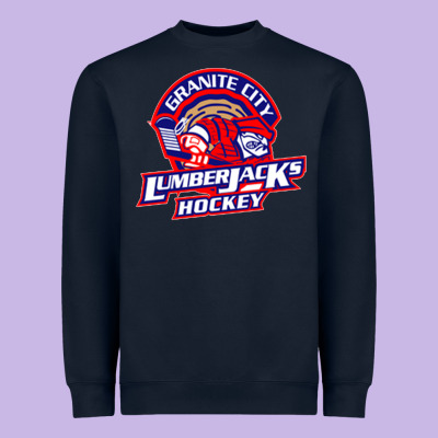 Granite City Lumberjacks Hockey Heavyweight Sweatshirt Designed By Studioelite