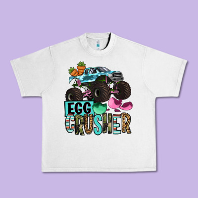 Easter Day Monster Truck Easter Egg Crusher Urban Heavy Tee Designed By Oliviacreatesart