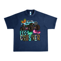 Navy Easter Day Monster truck Easter egg crusher Urban Heavy Tee - OliviaCreatesArt