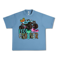 Pebble Blue Easter Day Monster truck Easter egg crusher Urban Heavy Tee - OliviaCreatesArt