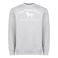 Heather Grey The Stone Pony Heavyweight Sweatshirt - StudioElite