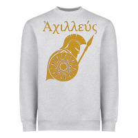 Heather Grey achilles son of peleus Heavyweight Sweatshirt - StudioElite