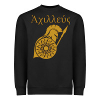 Black achilles son of peleus Heavyweight Sweatshirt - StudioElite