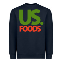 Navy us foods design Heavyweight Sweatshirt - StudioElite
