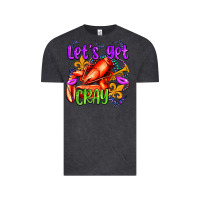 Vintage Black let's get cray with crawfish olivia Vintage Tee - OliviaCreatesArt