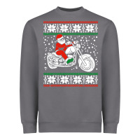 Storm santa ridin motocycle Heavyweight Sweatshirt - StudioElite