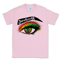 Bubblegum Pink juneteenth eyelash cowgirl Classic Tee - CowGirlArtShop