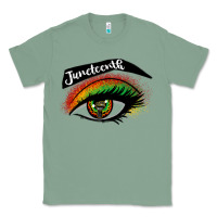 Sage juneteenth eyelash cowgirl Classic Tee - CowGirlArtShop