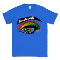 True Royal juneteenth eyelash cowgirl Classic Tee - CowGirlArtShop