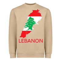 Mushroom Lebanon Flag Cedar Tree Beirut Lebanese Arabic Arab Islam Heavyweight Sweatshirt - StudioElite