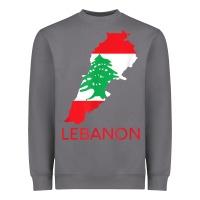 Storm Lebanon Flag Cedar Tree Beirut Lebanese Arabic Arab Islam Heavyweight Sweatshirt - StudioElite
