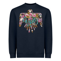 Navy gypsy soul thunderbird Heavyweight Sweatshirt - BarkalooDesign