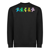 Black jerry's designer bears Heavyweight Sweatshirt - StudioElite