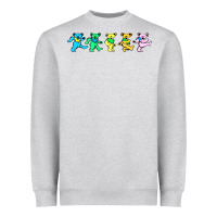 Heather Grey jerry's designer bears Heavyweight Sweatshirt - StudioElite