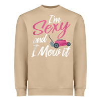 Mushroom i'm sexy and i mow it funny mow pun tank top Heavyweight Sweatshirt - StudioElite