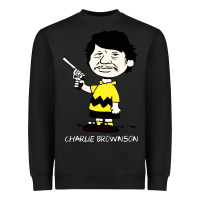 Black charlie brownson Heavyweight Sweatshirt - StudioElite