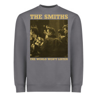 The Smiths The World Won't Listen Gift Men Women Heavyweight Sweatshirt | Teevron