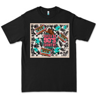 Black raised 90's country Premium Tee - TumblerDesignByShophia