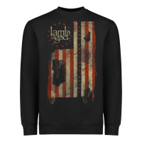 Black lamb of god, pure american metal flag Heavyweight Sweatshirt - StudioElite