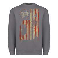 Storm lamb of god, pure american metal flag Heavyweight Sweatshirt - StudioElite