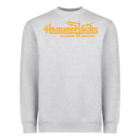 Heather Grey Hammerjacks 70S Heavyweight Sweatshirt - StudioElite