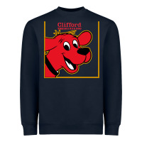 Navy clifford the big red dog Heavyweight Sweatshirt - StudioElite