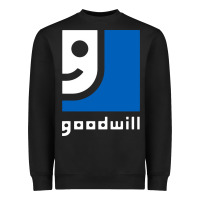 Black goodwill Heavyweight Sweatshirt - StudioElite