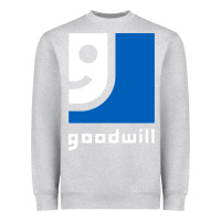 Heather Grey goodwill Heavyweight Sweatshirt - StudioElite