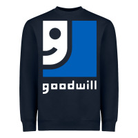 Navy goodwill Heavyweight Sweatshirt - StudioElite