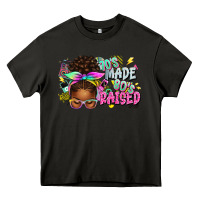 Asphalt 70's made 80's raised afro messy bun Heavy Core Tee - texasbilliewilder