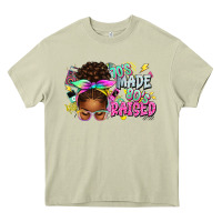 Mossy 70's made 80's raised afro messy bun Heavy Core Tee - texasbilliewilder
