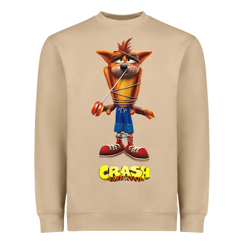 Crash Bandicoot  Yo Yo Heavyweight Sweatshirt by StudioElite | Teevron