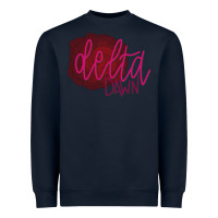 Navy Delta Dawn Classic Heavyweight Sweatshirt - StudioElite