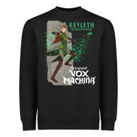 Black the legend of vox machina keyleth long sleeve t sh Heavyweight Sweatshirt - StudioElite
