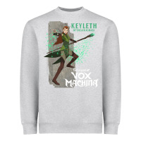 Heather Grey the legend of vox machina keyleth long sleeve t sh Heavyweight Sweatshirt - StudioElite