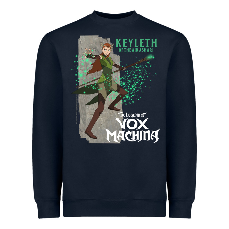 The Legend Of Vox Machina Keyleth Long Sleeve T Sh Heavyweight Sweatshirt by StudioElite | Teevron