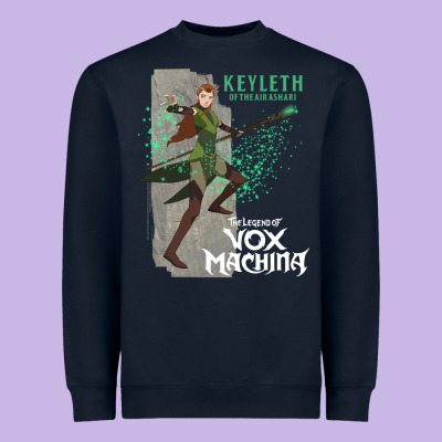 The Legend Of Vox Machina Keyleth Long Sleeve T Sh Heavyweight Sweatshirt Designed By Studioelite