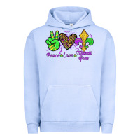 Pigment Grape Ice peace love mardi gras Urban Hoodie - JahusDesignShop