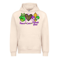 Sandshell peace love mardi gras Urban Hoodie - JahusDesignShop