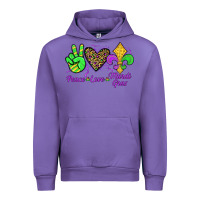 Tulip peace love mardi gras Urban Hoodie - JahusDesignShop