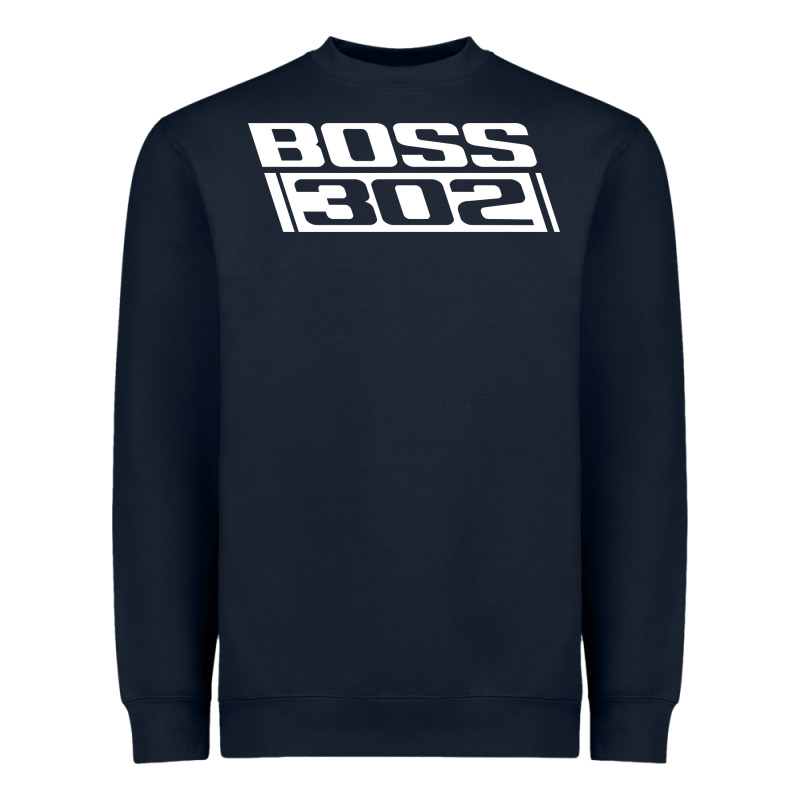 Boss 302 (white) Heavyweight Sweatshirt by StudioElite | Teevron