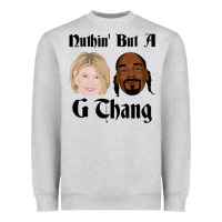Heather Grey Snoop And Martha G Thang Perfect Gift Heavyweight Sweatshirt - StudioElite
