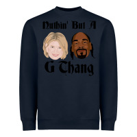 Navy Snoop And Martha G Thang Perfect Gift Heavyweight Sweatshirt - StudioElite