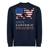 Navy the lincoln project save usa abraham lincoln american flag t shirt Heavyweight Sweatshirt - StudioElite