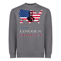 Storm the lincoln project save usa abraham lincoln american flag t shirt Heavyweight Sweatshirt - StudioElite