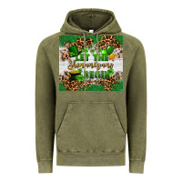 Vintage Olive Let the shenanigans begin Vintage Hoodie - FaDigitalArtStudio