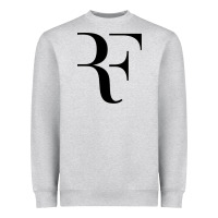 Heather Grey federer rf Heavyweight Sweatshirt - StudioElite