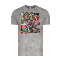 Hundred Days Of Coffee And Chaos Vintage Tee | Teevron