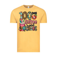 Vintage Mustard hundred days of coffee and chaos Vintage Tee - OliviaCreatesArt